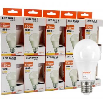 Bombilla LED A60 12W 1440LM Luz Cálida