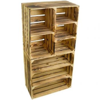 Altes Land Obstkisten Regal 2er Set