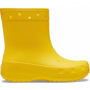 Crocs Classic Rain Boot Gummistövlar Größe M5 / W7 Farbe Gelb