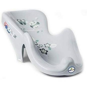 Chaise de bain bébé en plastique Gris Owls