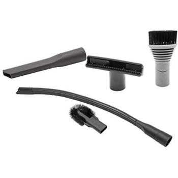 Kit de buses professionnelles 4 pièces compatible avec aspirateurs Kärcher, AEG, Hoover, Parkside, Vileda et Vorwerk