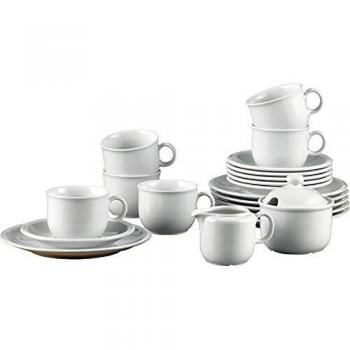 Kaffeeservice Compact Uni 20-teilig von Seltmann Weiden