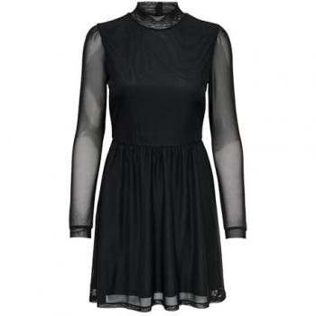 ONLY Minikleid 'ERICA' mit transparenten Ärmeln