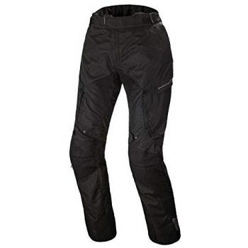 Pantaloni Tessili Moto Donna Macna Forge Nero Accorciato 2XL