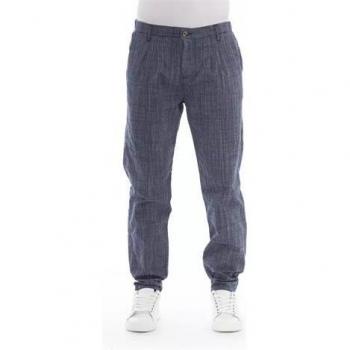 Baldinini Classic Blue Cotton Jeans