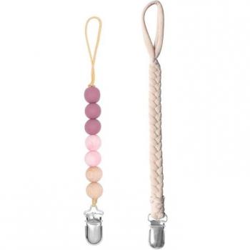 Beaded Binky Holder & Teether Leash Pack (2)