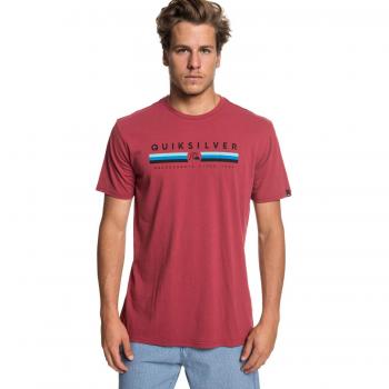 T-shirt Homme Quiksilver Get Bizzy, Rouge Brique, FR : 2XL