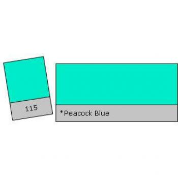 Filtro Lee 115 Azul Pavo Real – Peacock Blue