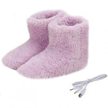Electric USB Pocket Heater Foot Warmer Shoes for Men and Women