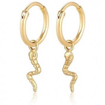 Pendente Serpente Elli Creole Argento Sterling 925