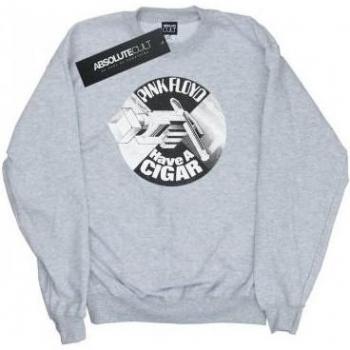Pink Floyd Herren Sweatshirt „Zigarren“ XL Grau