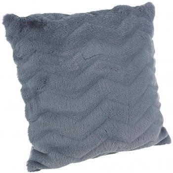 Cuscino Decorativo Chantel 45x45 Sfoderabile Imbottito Azzurro