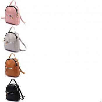 Small PU Leather Backpack for Girls