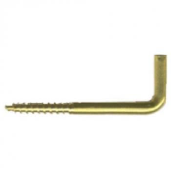 Vite rampino ottone lucido 19x50 mm