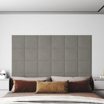 Pannelli Murali Lusso Casadino 12x30 cm grigio vellutato