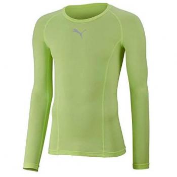 Puma Liga Baselayer Blusa de Hombre en Amarillo