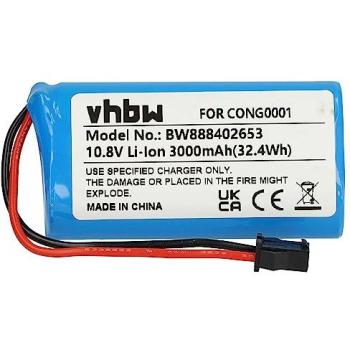 Conga 890 Slim Batteria VHBW 10,8 V Li‑Ion 3000 mAh