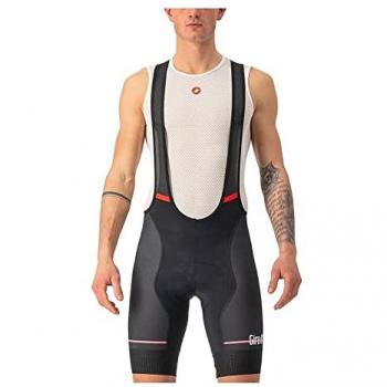 Castelli Salopette Giro Italia 2022 Competizione Rosso e Nero