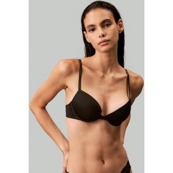 Black CK 36 Push‑Up Plunge Bra – Women’s Edition