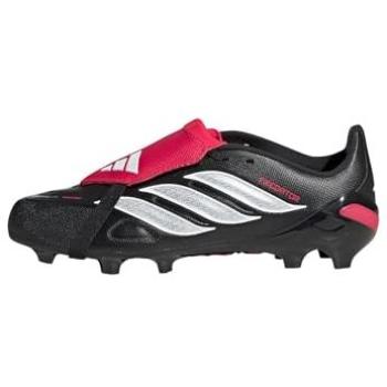 Predator 26 Fold‑Over Tongue Junior Football Boots – Black, White, Red