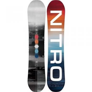Nitro Junior Snowboard Jungen 23/24 Future Team – Twin Cam-Out, Camber, All-Terrain, Mid-Wide