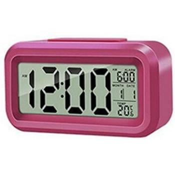 Electronic Desk Clock with Snooze Function and Temperature
