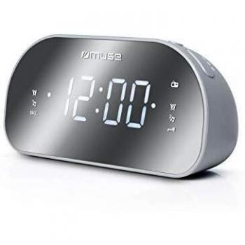 Muse M‑170 CMR – Grau: Zwei‑Alarm Radiowecker
