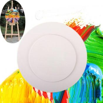Set de Acabado Óleo 4 Unidades – Lona Circular Blanca