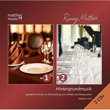 Ambiance musicale – Volume 1‑2 : Musiques libres de copyright pour hôtels et restaurants (piano, lounge, détente) – 2 CD