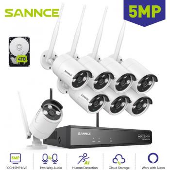 Sistema CCTV 5MP con 8 Cámaras y Acceso Remoto