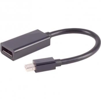 DisplayPort Adapter, Mini DisplayPort Male to DisplayPort Female