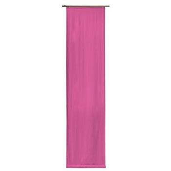 Wirth Schiebegardine Dim out, pink, 60 cm Breite, 245 cm Höhe