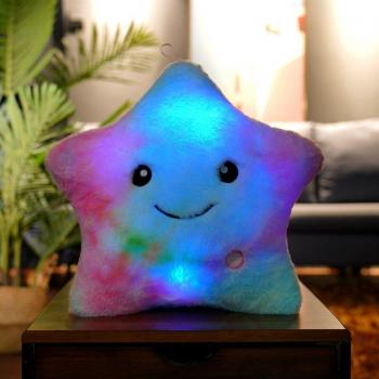 LED Light Up Star Pillow