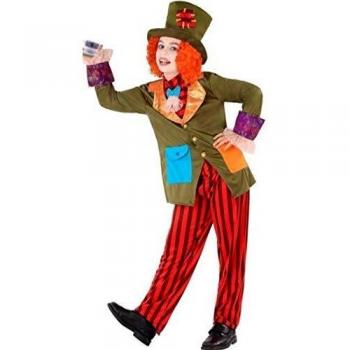 Disfraz de Sombrerero Loco (4 Pcs) para Niños 5-6 Años