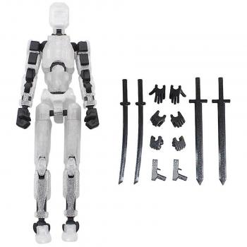 Transparent 3D Titan 13 Action Figure