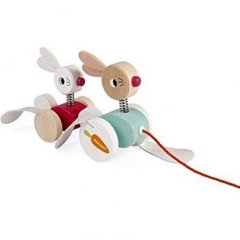 Janod Zigolos Pull-Along Rabbit