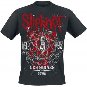 Camiseta Slipknot Iowa Star Hombre 5XL Color Negro