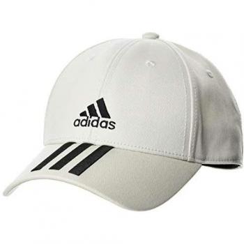 Adidas Bball 3S Cap in Orbit Grey & Black