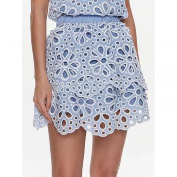 Silvian Heach Damen Miniskirt Blau