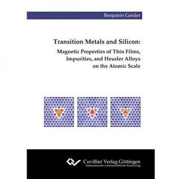 Transition Metals and Silicon. Magnetic Properties of Thin Films Impurities and Heusler Alloys on the Atomic Scale