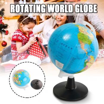 Fourniture bureautique : Globe 8,5 cm Monde en Émerillon – Décoration éducative