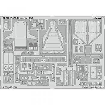 Accessori Interni Eduard P-47D-20 Trumpeter