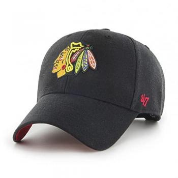 NHL Blackhawks 47 Snapback Baseball Cap – Black Male, One Size