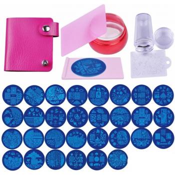 Biutee Nail Art Stamper and Scraper Kit