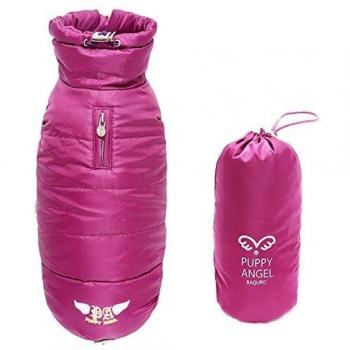 Manteau pour chien en velours violet 6XL Puppy Angel Love