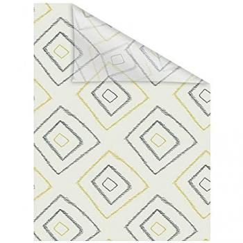 LICHTBLICK ORIGINAL Fensterfolie »Fensterfolie selbstklebend, Sichtschutz, Stripy Boho Rechteck