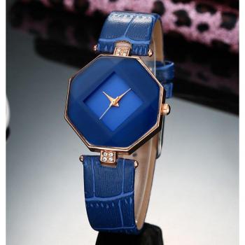 Reloj de pulsera de cristal para mujer