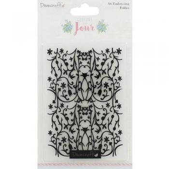 Trimcraft Dovecraft A6 Embossing Folder-Couture Du Jour