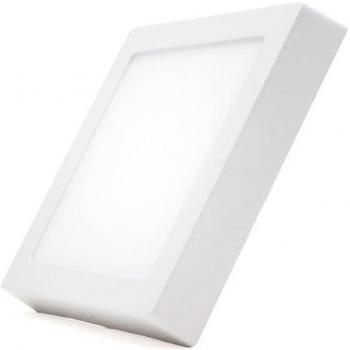 Plafoniera LED Soffitto 18W Quadrato Bianco Freddo