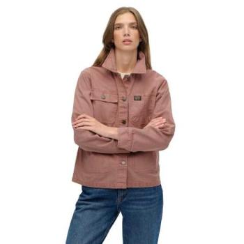 Veste Superdry Chore – édition féminine, rose doux, taille 36